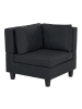 Beliani Sofaelement UNSTAD in Schwarz - (W) 76 x (H) 72 x (L) 76 cm