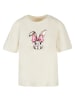 F4NT4STIC Everyday Tee Niedlicher Hase mit Schleife in Whitesand
