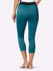 Sieh an! Leggings in petrol-schwarz