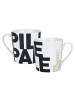 Geda Labels Tasse Pillepalle in Weiß - 350 ml