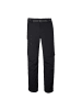 Killtec Zip Off Wanderhose für Herren in Kurzgröße in Schwarz