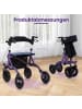 COSTWAY Rollator 2 in 1 in Lila