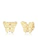 Elli Ohrringe 925 Sterling Silber Schmetterling in Gold