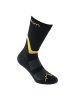 LA SPORTIVA - Hiking Socks - Wandersocken (black/yellow, S) in schwarz gelb