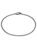True Rebels Armband aus Edelstahl in gunmetal