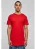 Urban Classics Lange T-Shirts in fire red