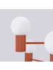 Nice Lamps Kronleuchter ORBITAL 6 red H 230 cm