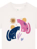 wat? Apparel T-Shirt Love and flex in Off White