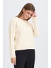 Oxmo Strickpullover OXFKIMNI in Beige