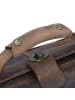 Greenland Nature Classic Bügeltasche Doktorkoffer Leder 41 cm in brown