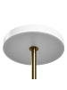 Beliani Tischleuchten EVENLODE in Weiß/Messing - (W) 20 x (H) 41 x (L) 20 cm
