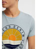 BLEND T-Shirt BHBammer in Blau