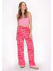 myMo Women Pants in pink multicolor