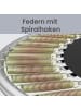 SONGMICS Gartentrampolin Saul in Schwarz - (H)270 x Ø366 cm