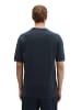 Marc O'Polo Kurzarm-Pullover Travel Collection in Deep Night Blue