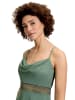 Vera Mont Cocktailkleid mit Wasserfallausschnitt in Light Aventurine