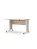 ebuy24 Schreibtisch Prisme B Eiche Dekor 120 x 80 cm