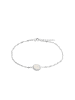 Amor Armband Silber 925, rhodiniert, Perlmutt in Weiß