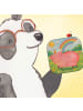 Mr. & Mrs. Panda Untersetzer Einhorn Schwein Design ohne Spruch in Weiß