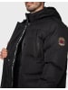 Threadbare Winterjacke THB Jacket Belle Vue in Schwarz