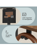 SONGMICS Schreibtisch Balok in Braun - (B)60 x (H)(72-120) x (T)100 cm
