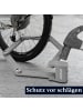 TDubhe Klappbares Fahrradschloss mit Aufbruchschutz in Grau 18x4.8x4.1 cm