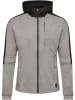 Hummel Reißverschluss Kapuzenpullover Hmltropper Multisport Herren in GREY MELANGE