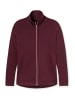 Schiesser Sweatjacke Mix & Relax in burgund