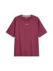 Logo-T-Shirt regular in Acai Red