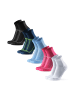 DANISH ENDURANCE Socken Long Distance Quarter in Multicolor