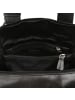 VLD VOi Leather Design City Cowboy Umhängetasche Leder 20 cm in schwarz