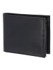 oxmox Leather Geldbörse RFID Schutz Leder 12 cm in schwarz-crab 2.0