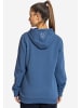 elkline Basic Kapuzen Hoodie Run Free in ensingblue