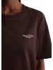 Marc O'Polo DENIM Logo-T-Shirt relaxed in Burnt Aubergine
