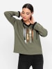 Heine Sweatshirt in khaki
