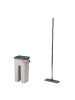 relaxdays Flachmopp-Set in Grau - 3 l