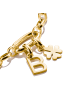 Thomas Sabo Charm-Anhänger Buchstabe B Connect in gold