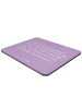 Mr. & Mrs. Panda Mouse Pad Spruch Fußballtrainer Energie mit Spruch in Lavendeltraum