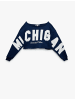KOTON SWEATSHIRTS in Marineblau