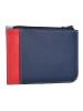 MYWALIT Slim Kreditkartenetui Leder 12 cm in royal