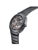 Heritor Magnus Uhr mit Edelstahlarmband in Gunmetal/Rose Gold