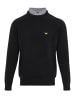 Threadbare Pullover THB Jumper Pecan in Black