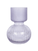 Beliani Blumenvase THETIDIO in Violett - (W) 11 x (H) 26 x (L) 11 cm