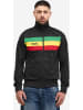 Lonsdale Trainingsjacke "Sounds Three" in Schwarz