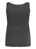 KAFFE curve Jerseytop KCcarina Tight fit in Black Oyster