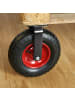 relaxdays Bockrolle in schwarz/ Rot - 3.50-4