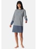 Schiesser Nachthemd Casual Nightwear in Blaugrau
