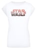 F4NT4STIC T-Shirt Star Wars Tatooine Logo in weiß