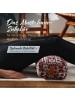Lumaland #DoYourYoga Yoga-Bolster Paravati - Dinkelspelz - 67x22x13cm - Style9/Rot/Weiß