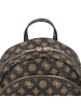 Guess Manhattan II City Rucksack 34 cm in mocha logo